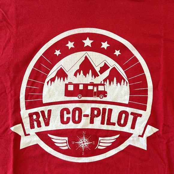 RV Co-Pilot T-shirt size L NWT - Picture 2 of 2